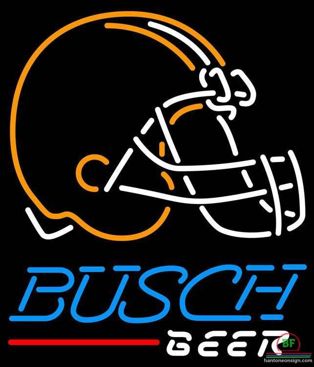 Custom Busch Beer Cleveland Browns Neon Sign NFL Teams Neon Light