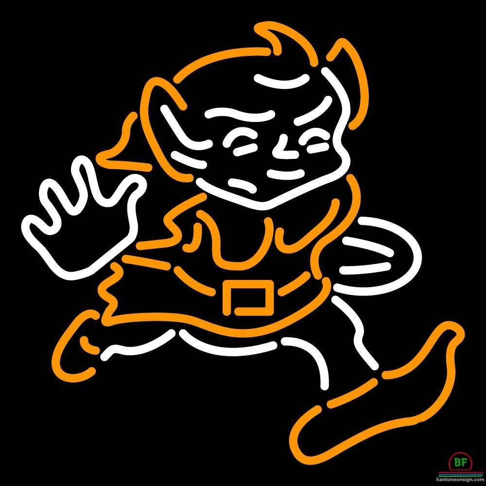 Custom Cleveland Browns Neon Sign NFL Teams Neon Light