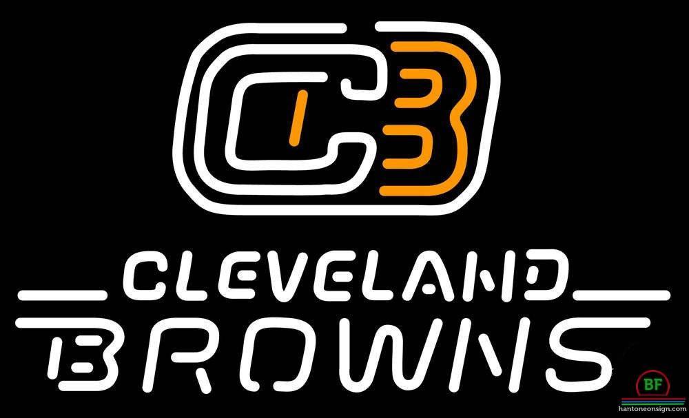 Custom Cleveland Browns Neon Sign NFL Teams Neon Light