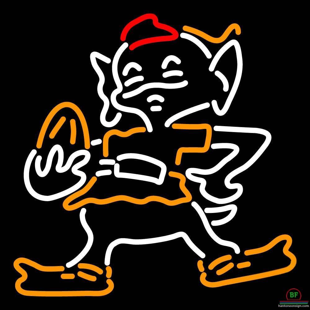 Custom Cleveland Browns Neon Sign NFL Teams Neon Light