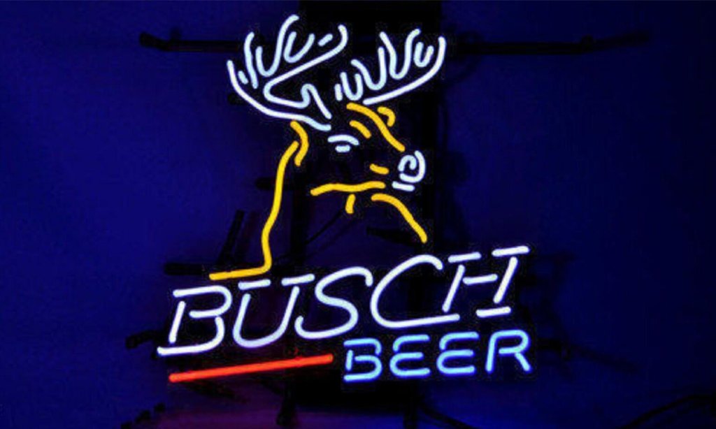 Custom Busch Beer Neon Sign