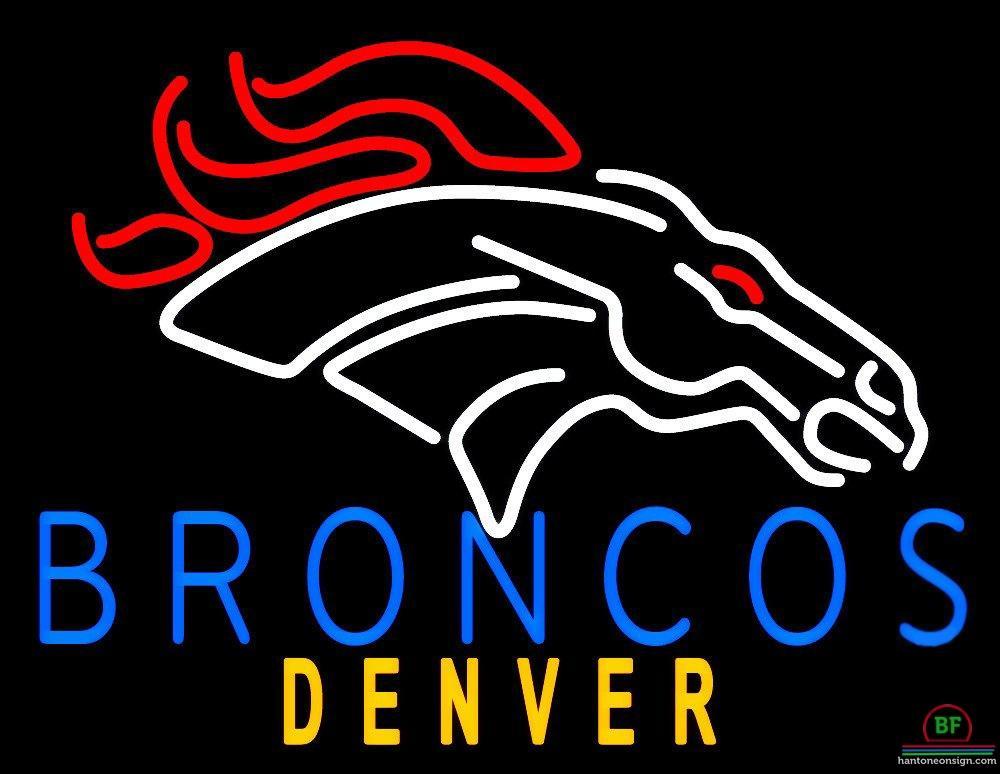 Custom Denver Broncos Neon Sign NFL Teams Neon Light