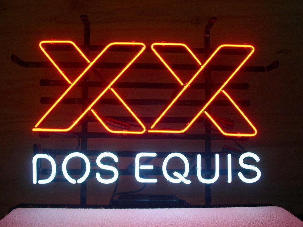 Custom Dos Equis Beer Neon Sign