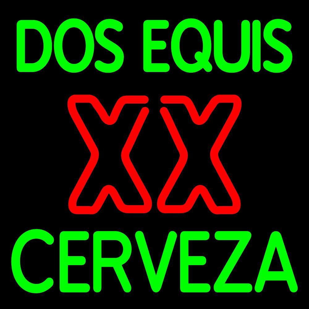 Custom Dos Equis Xx Cerveza Neon Sign