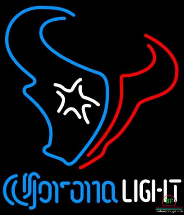 Custom Corona Light Houston Texans Neon Sign NFL Teams Neon Light