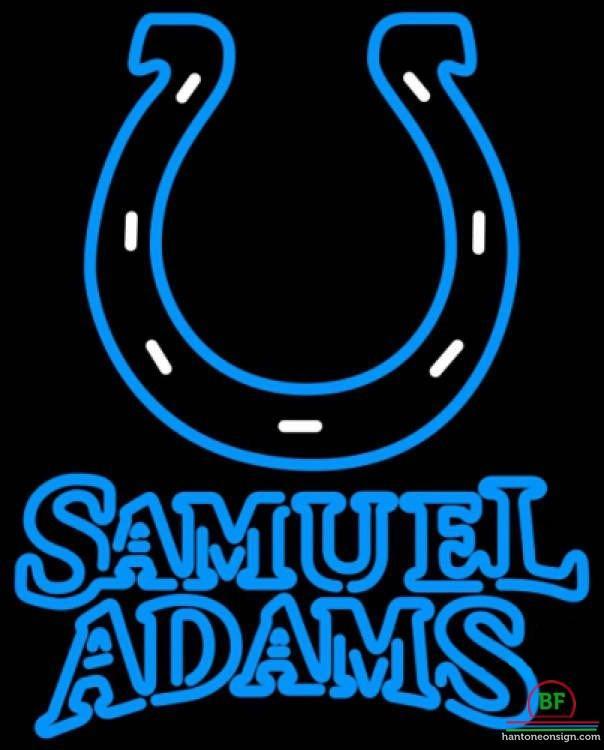 Custom Samuel Adams Indianapolis Colts Neon Sign NFL Teams Neon Light