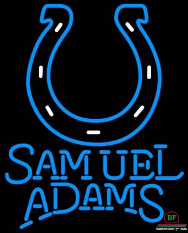 Custom Samuel Adams Indianapolis Colts Neon Sign NFL Teams Neon Light