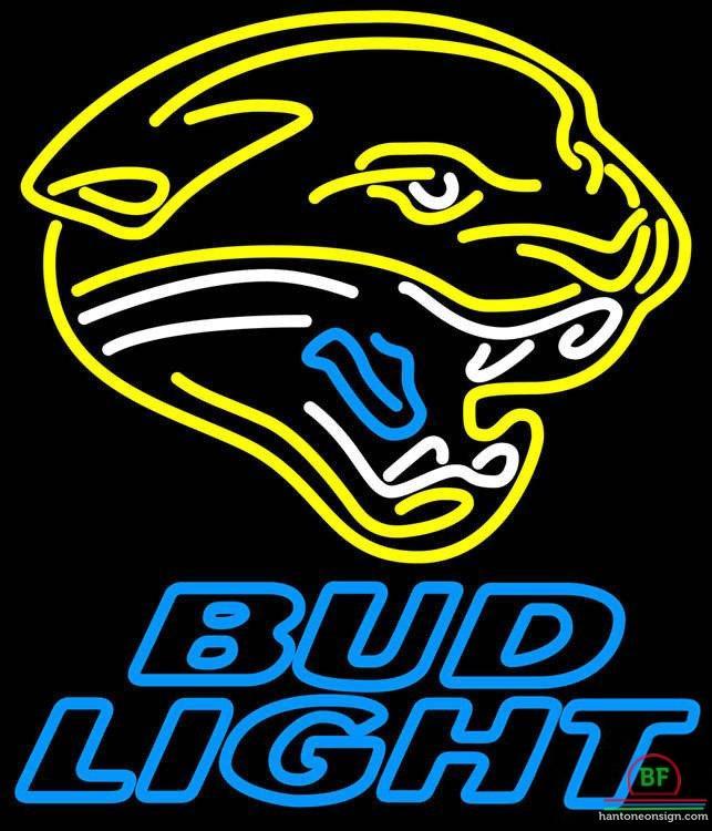 Custom Bud Light Jacksonville Jaguars Neon Sign NFL Teams Neon Light