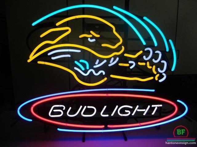 Custom Bud Light Jacksonville Jaguars Neon Sign NFL Teams Neon Light