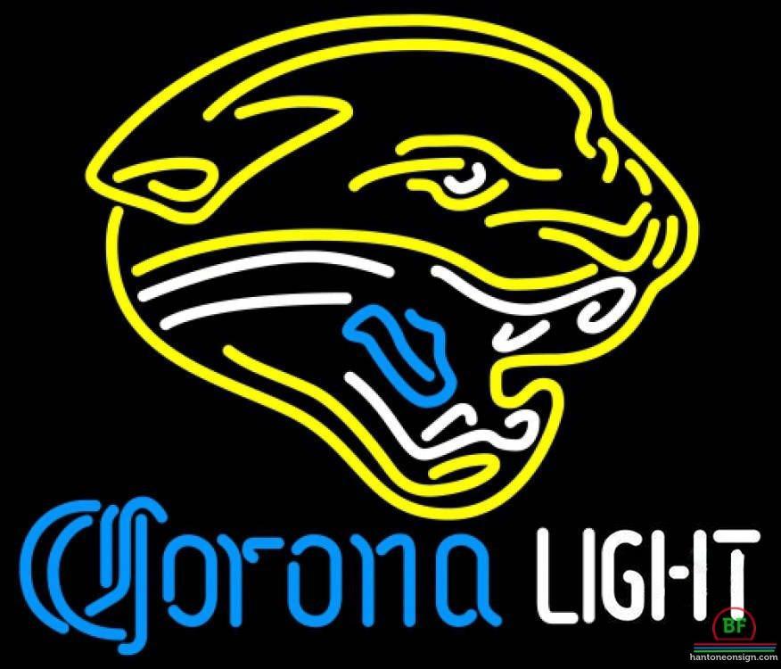 Custom Corona Light Jacksonville Jaguars Neon Sign NFL Teams Neon Light