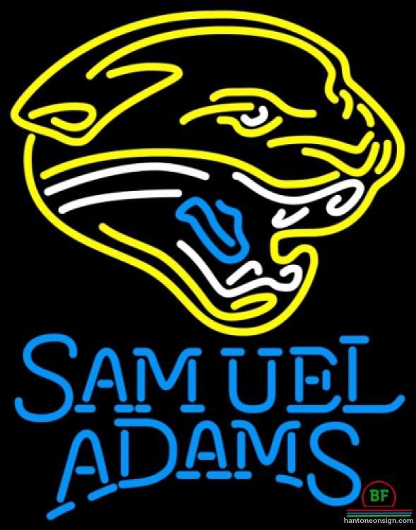 Custom Samuel Adams Jacksonville Jaguars Neon Sign NFL Teams Neon Light