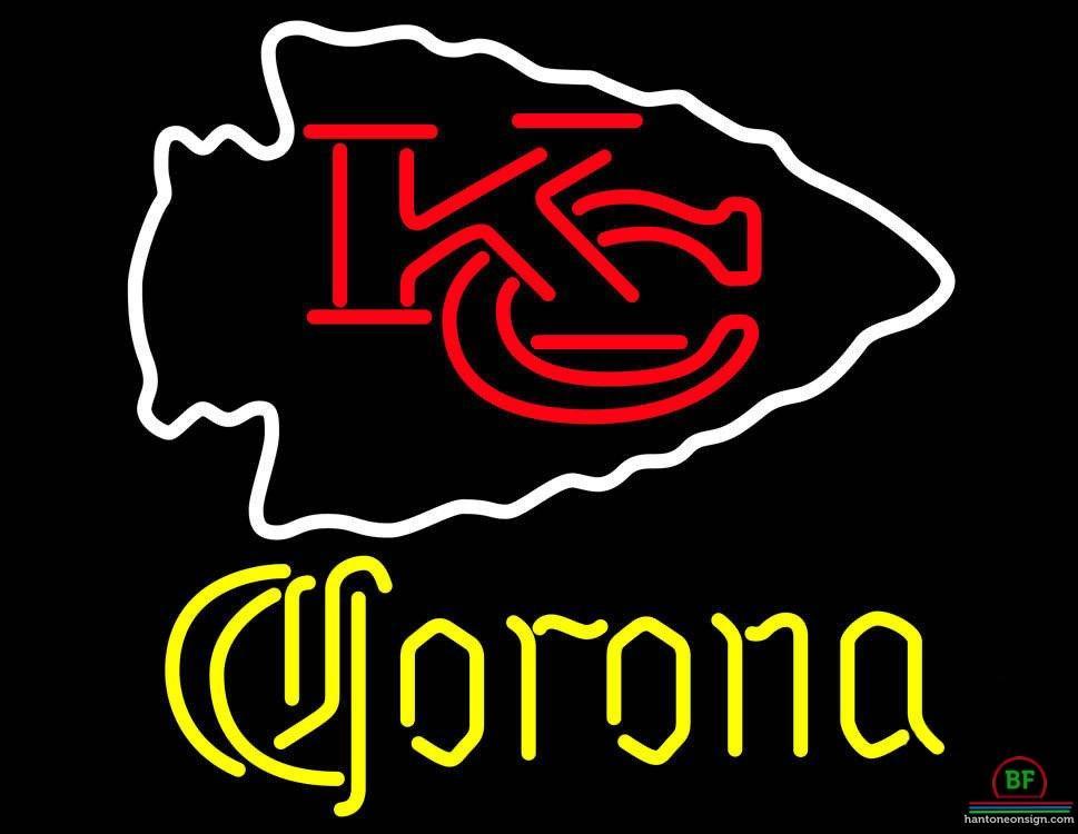 Custom Corona Kansas City Chiefs Neon Sign NFL Teams Neon Light