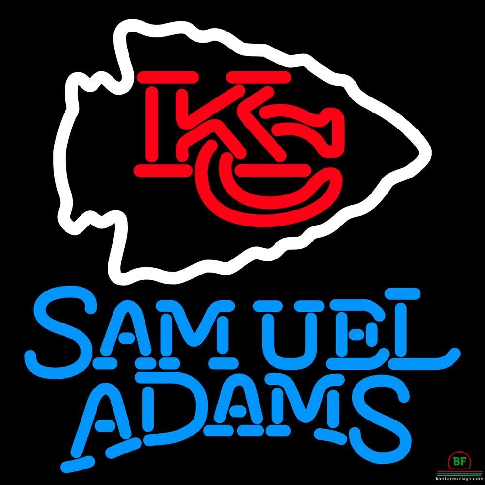 Custom Samuel Adams Kansas City Chiefs Neon Sign NFL Teams Neon Light