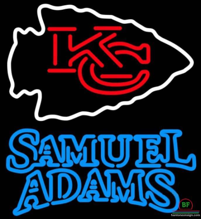 Custom Samuel Adams Kansas City Chiefs Neon Sign NFL Teams Neon Light