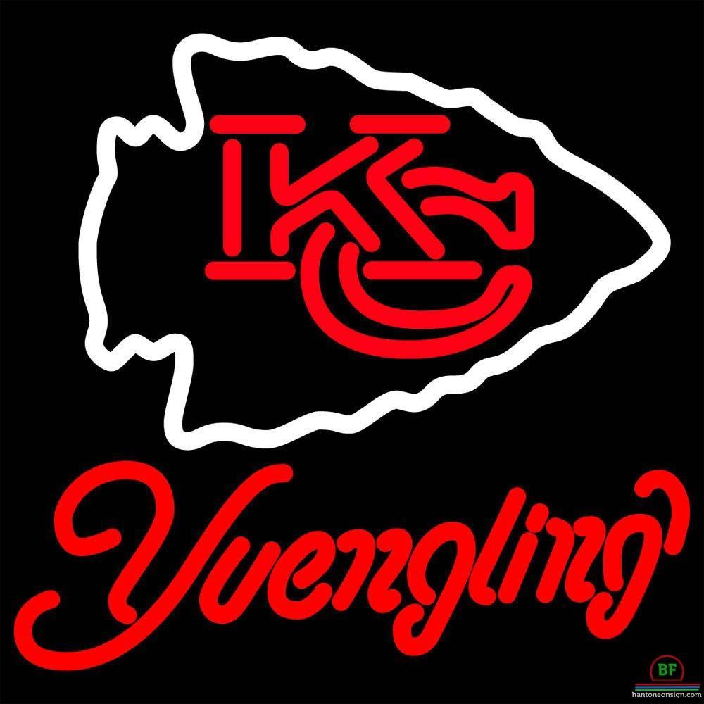 Custom Yuengling Kansas City Chiefs Neon Sign NFL Teams Neon Light