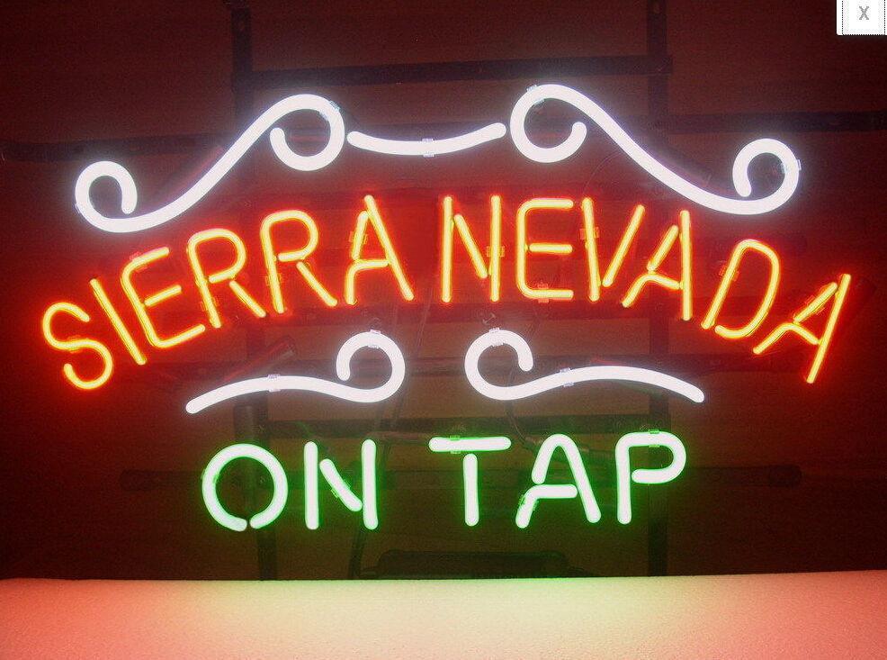 Custom Sierra Nevada Neon Sign