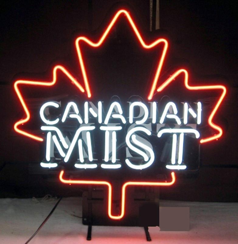 Custom Canadian Mist Whiskey Neon Sign