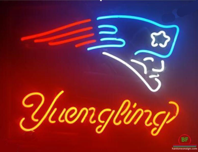 Custom Yuengling New England Patriots Neon Sign NFL Teams Neon Light
