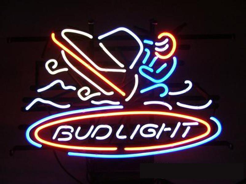 Custom Bud Light Snowmobile Neon Sign