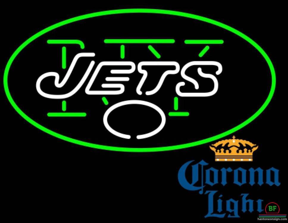 Custom Corona Light New York Jets Neon Sign NFL Teams Neon Light