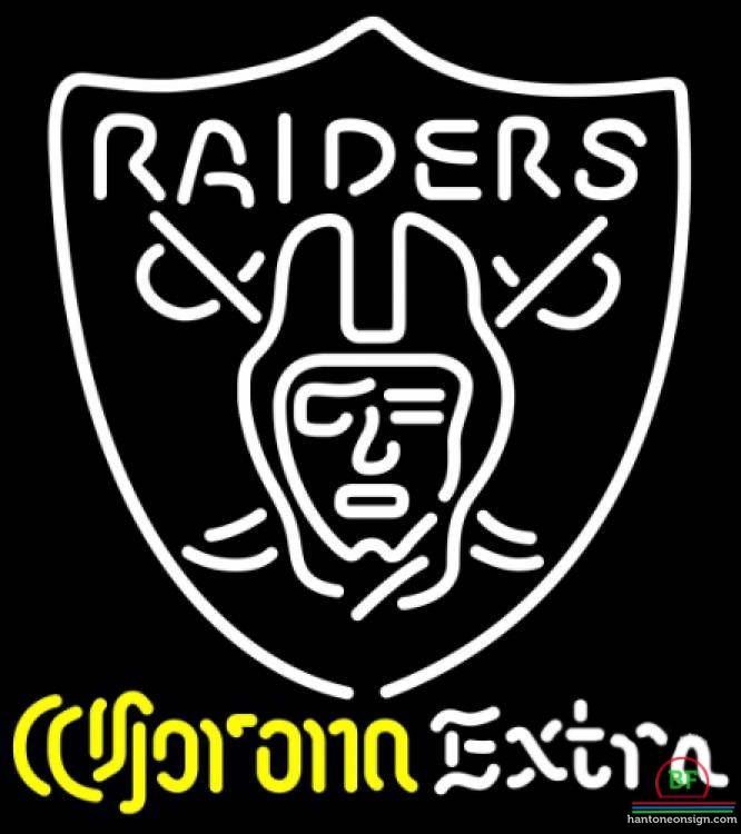 Custom Corona Extra Oakland Raiders Neon Sign NFL Teams Neon Light