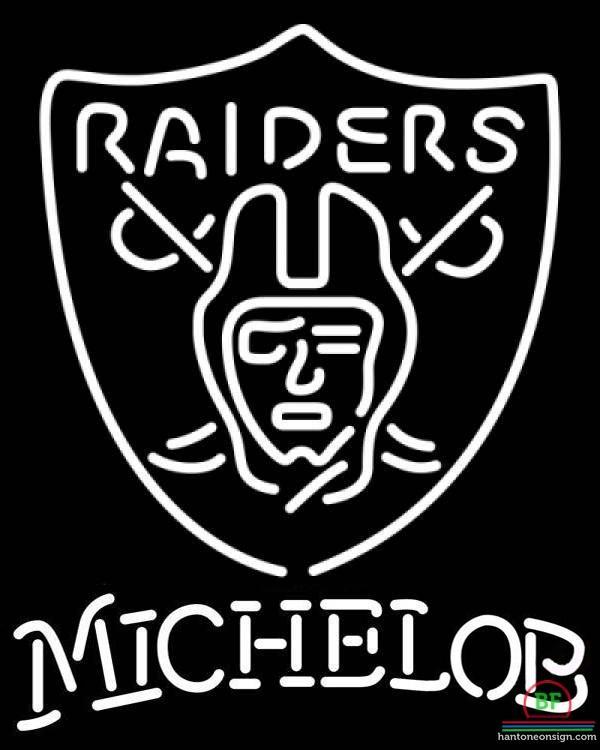 Custom Michelob Oakland Raiders Neon Sign NFL Teams Neon Light