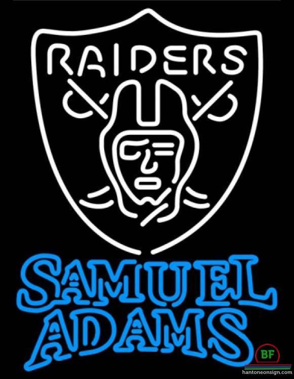 Custom Samuel Adams Oakland Raiders Neon Sign NFL Teams Neon Light