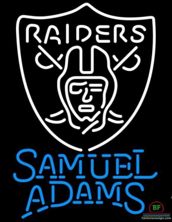 Custom Samuel Adams Oakland Raiders Neon Sign NFL Teams Neon Light