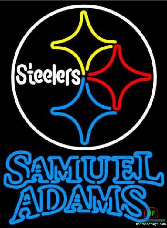 Custom Samuel Adams Pittsburgh Steelers Neon Sign NFL Teams Neon Light