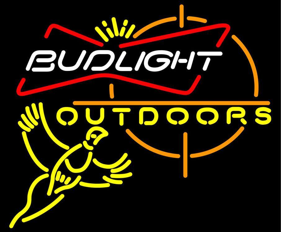 Custom Bud Light Pheasant Outdoors Neon Sign