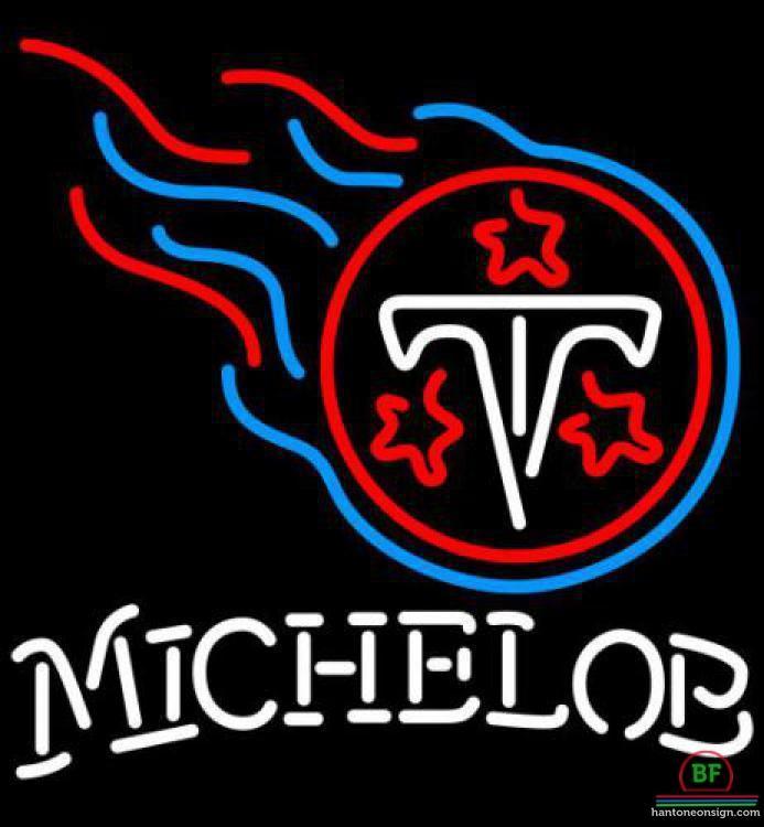 Custom Michelob Tennessee Titans Neon Sign NFL Teams Neon Light