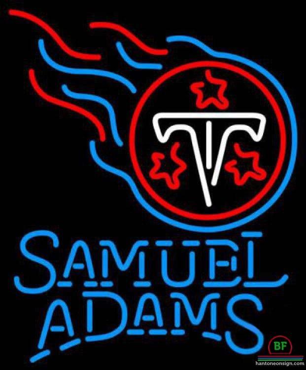 Custom Samuel Adams Tennessee Titans Neon Sign NFL Teams Neon Light