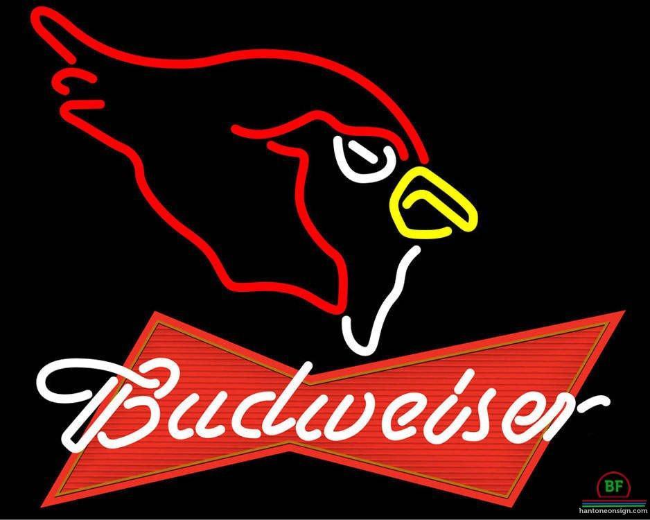 Custom Budweiser Arizona Cardinals Neon Sign NFL Teams Neon Light