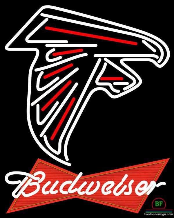 Custom Budweiser Atlanta Falcons Neon Sign NFL Teams Neon Light