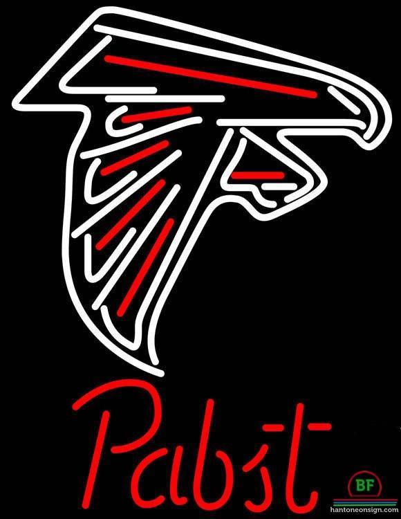 Custom Pabst Blue Ribbon Atlanta Falcons Neon Sign NFL Teams Neon Light