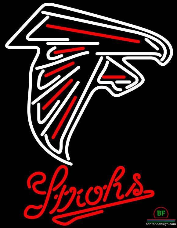 Custom Strohs Atlanta Falcons Neon Sign NFL Teams Neon Light
