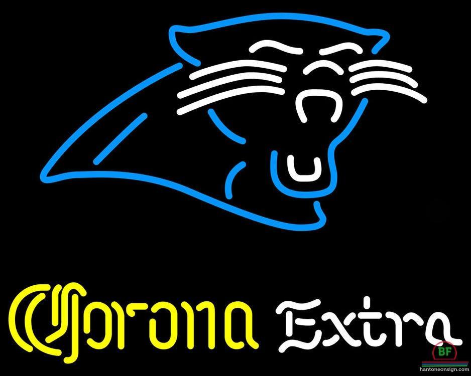 Custom Corona Extra Carolina Panthers Neon Sign NFL Teams Neon Light