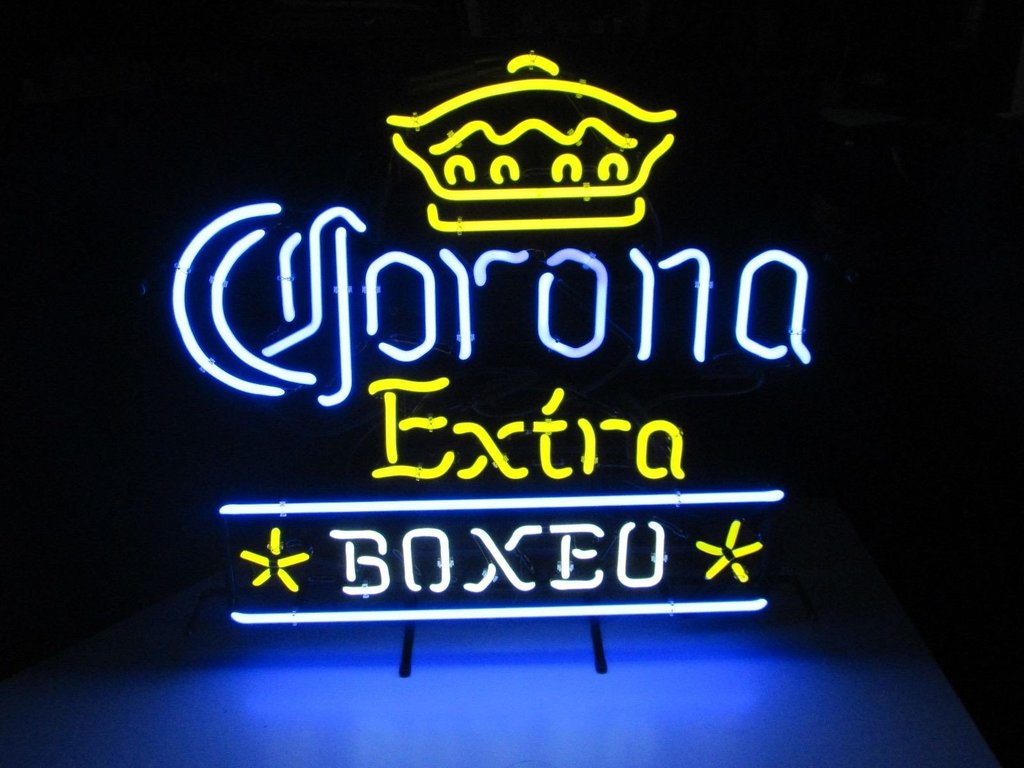 Custom Corona Extro Boxeo Neon Sign