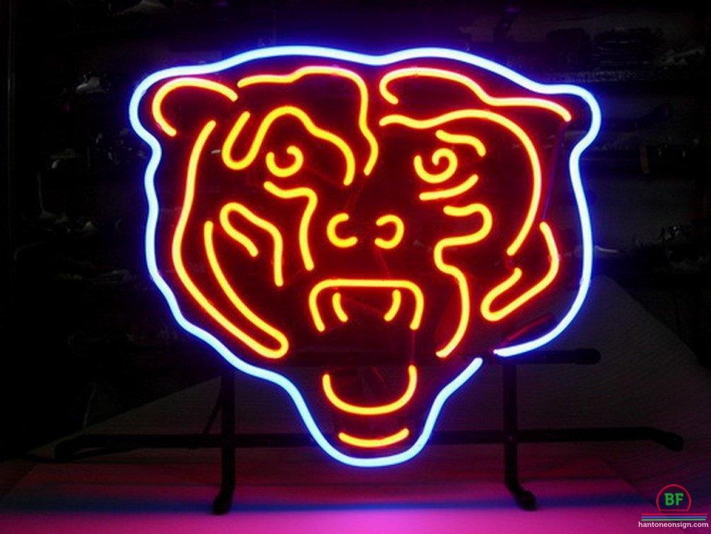 Custom Chicago Bears Neon Sign NFL Teams Neon Light