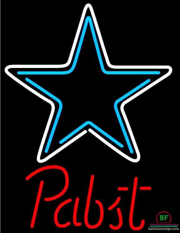 Custom Pabst Blue Ribbon Dallas Cowboys Neon Sign NFL Teams Neon Light