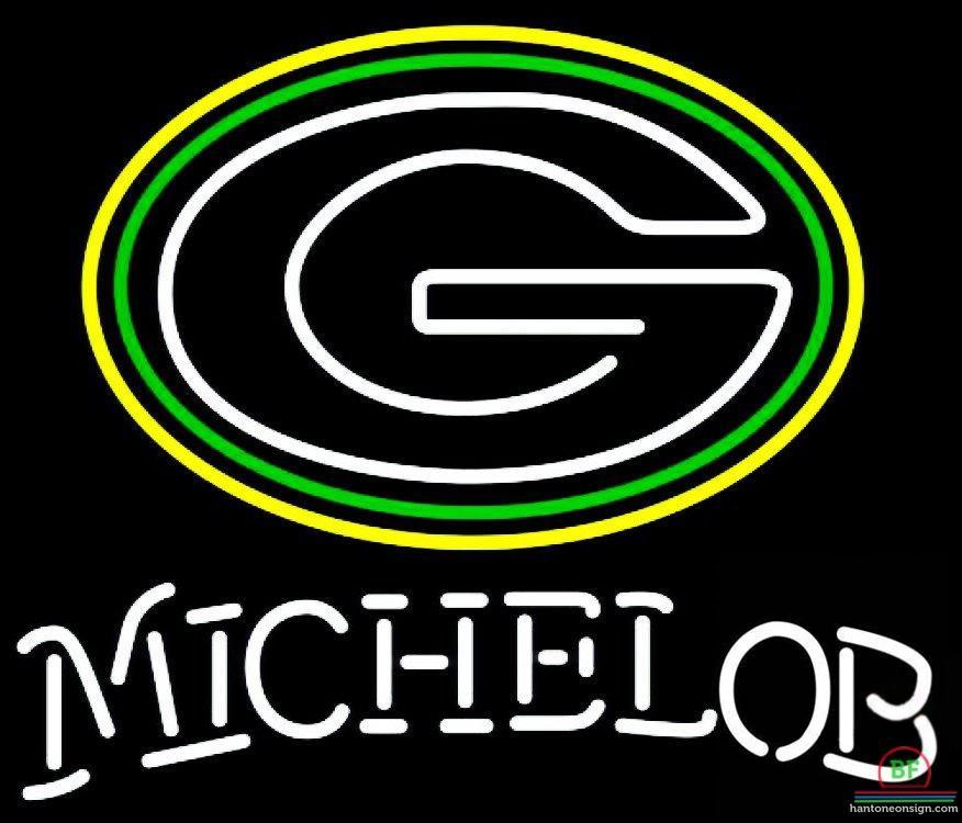 Custom Michelob Green Bay Packers Neon Sign NFL Teams Neon Light