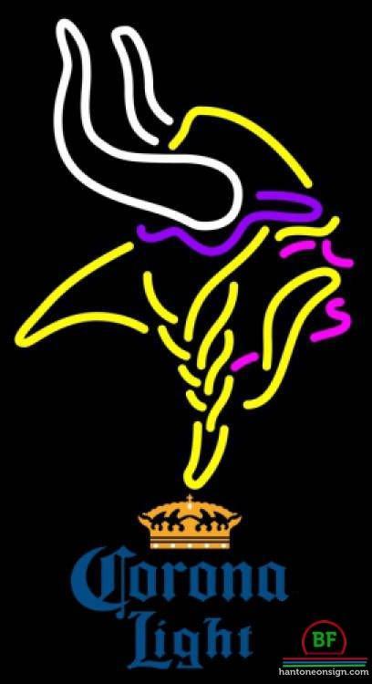 Custom Corona Light Minnesota Vikings Neon Sign NFL Teams Neon Light