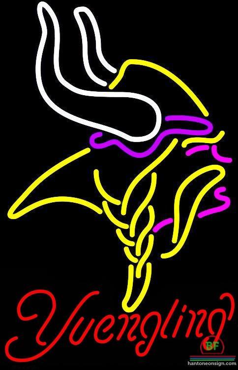 Custom Yuengling Minnesota Vikings Neon Sign NFL Teams Neon Light