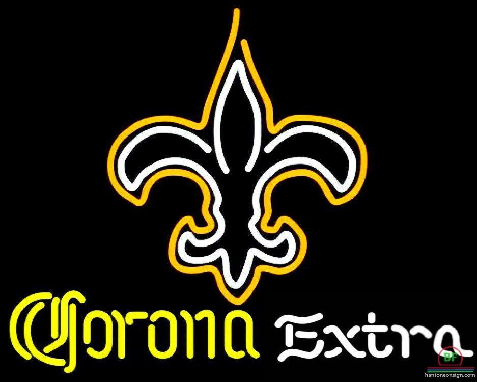 Custom Corona Extra Orleans Saints Neon Sign NFL Teams Neon Light