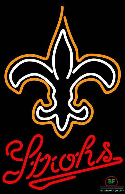 Custom Strohs Orleans Saints Neon Sign NFL Teams Neon Light