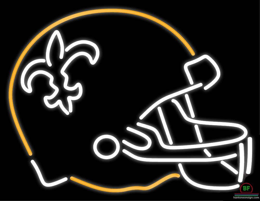 Custom Orleans Saints NFL Helmet Sports Neon Sign Tube Neon Light
