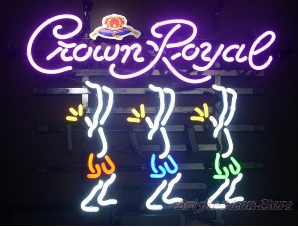 Custom Crown Royal Neon Sign