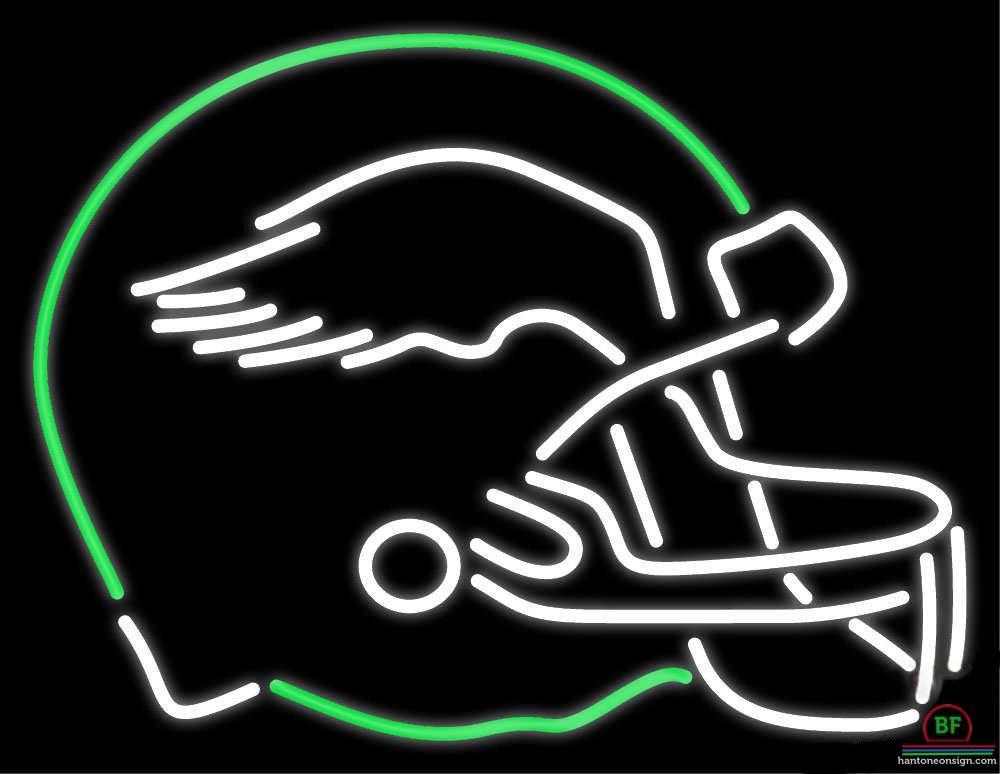 Custom Philadelphia Eagles Helmet Neon Sign NFL Teams Neon Light