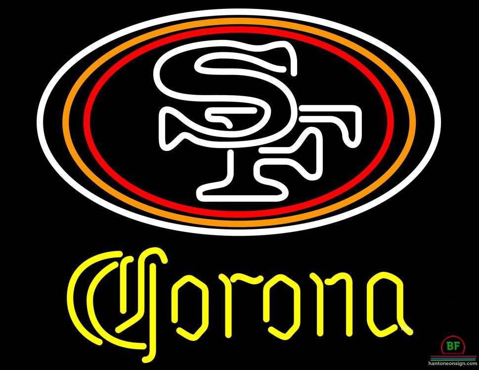 Custom Corona San Francisco 49ers Neon Sign NFL Teams Neon Light