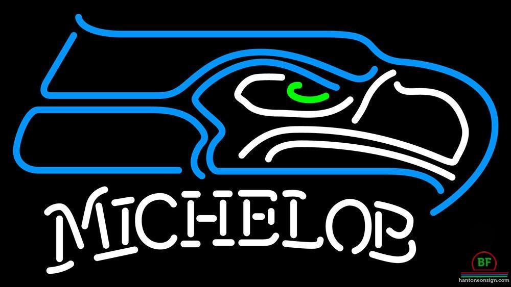 Custom Michelob Seattle Seahawks Neon Sign NFL Teams Neon Light